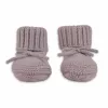Lodger Slipper Merino Wool kūdikių šlepetės, rožinės, 0-6 mėn.