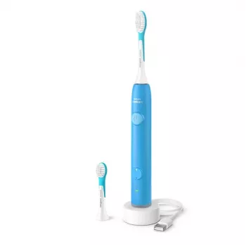 Philips Sonicare for Kids Bluetooth Connected Sonic elektrinis dantų šepetėlis HX6600/12, mėlynas