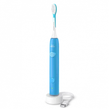 Philips Sonicare for Kids Bluetooth Connected Sonic elektrinis dantų šepetėlis HX6600/12, mėlynas