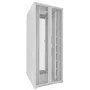 DSIT 42U 19 inch serverinė spinta, perforuotos dvigubos priekinės ir galinės durys, balta, 800x1000x2000mm (DS8042DD-W)