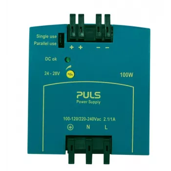 PULS MiniLine ML100.100 DIN bėgio maitinimo šaltinis 24V DC 4,2A 100W