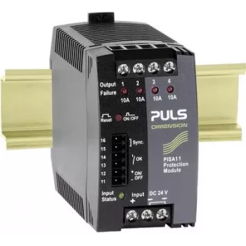PULS DIMENSION PISA11.410 4 kanalų apsaugos modulis 24V DC / 4 x 10A