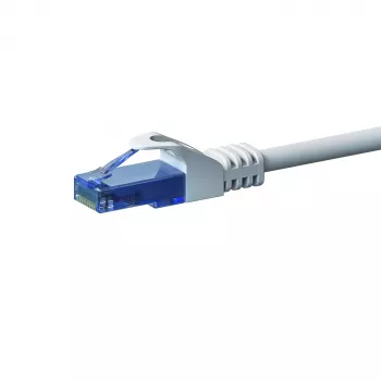 DSIT CAT6a U/UTP Ethernet tinklo kabelis, 100% varis, 1,5 m, baltas DC-U6A2-015
