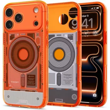 Spigen Ultra Hybrid MagSafe dėklas iPhone 17 Pro / 18 Pro - C1 Tangerine