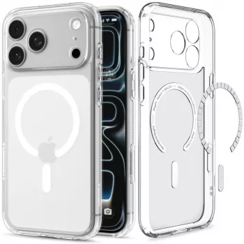 SPIGEN Ultra Hybrid MagSafe dėklas iPhone 17 Pro Max / 18 Pro Max - Frost White