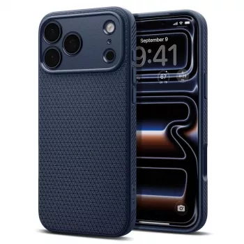 Spigen Liquid Air dėklas iPhone 18 Pro / 17 Pro - Navy Blue