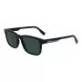 Lacoste Men's L997S-1 stačiakampiai akiniai nuo saulės, juodi/pilki, 54mm