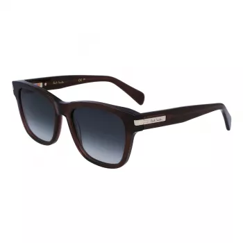 Paul Smith Unisex akiniai nuo saulės P23601SHOWIT stačiakampio formos juodas rėmelis, tamsiai pilki lęšiai 55-19-145