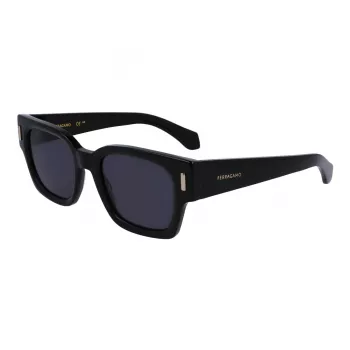 Ferragamo vyriški akiniai nuo saulės SF2010S-1 juodi/pilki 52mm