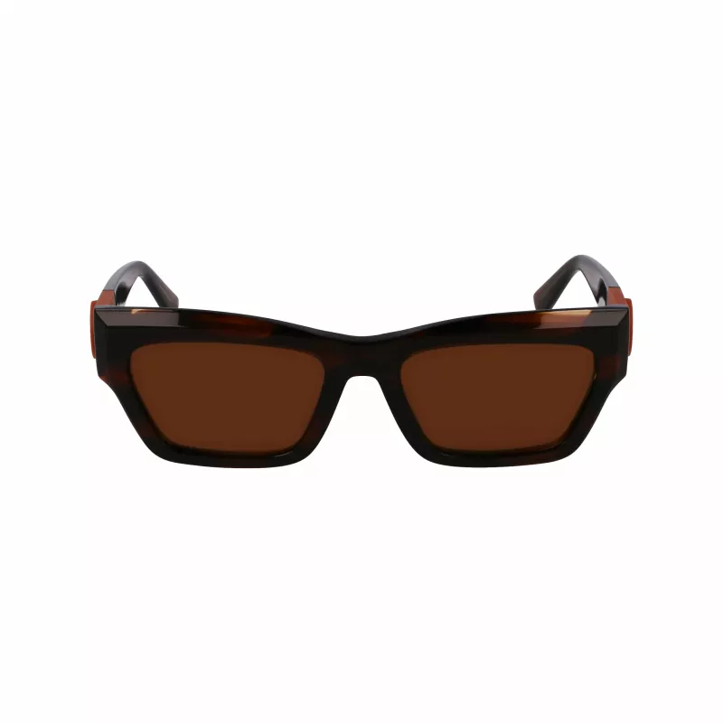 Longchamp LO763S-211 moteriški akiniai nuo saulės, Havana rėmeliai, rudi gradientiniai lęšiai, 53 mm