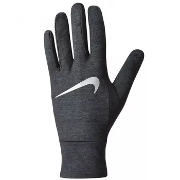 Nike Dri-FIT Fleece moteriškos bėgimo pirštinės, pilkos, M/L