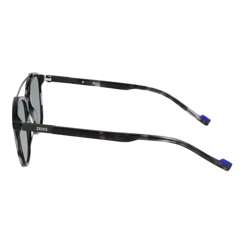 ZEISS ZS22518S-62 vyriški akiniai nuo saulės – stačiakampis acetato rėmelis, 52 mm