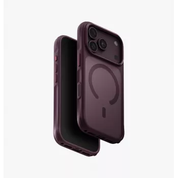 UNIQ Veren MagClick įkrovimo dėklas iPhone 18 Pro / 17 Pro - bordinis