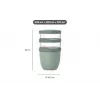 MEPAL Thermo Lunchpot Ellipse termo maisto indukas Nordic Sage 700 ml 107658094700