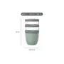 MEPAL Thermo Lunchpot Ellipse termo maisto indukas Nordic Sage 700 ml 107658094700