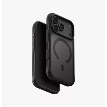UNIQ Veren MagClick įkrovimo dėklas iPhone 18 Pro / 17 Pro - juodas