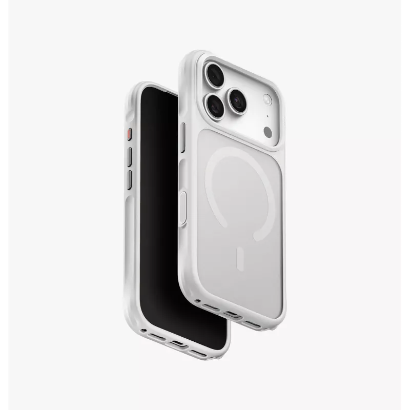 UNIQ Veren MagClick įkrovimo dėklas iPhone 18 Pro / 17 Pro - juodas