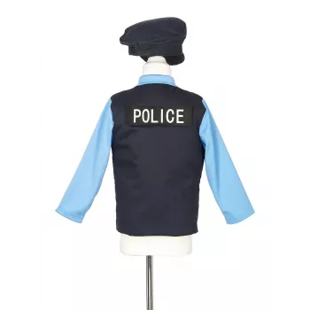 Souza! policininko kostiumas su kepure ir aksesuarais, 4-7 metų