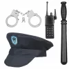Souza! policininko kostiumas su kepure ir aksesuarais, 4-7 metų