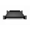 DSIT DS10-FO33 10 inch universali fiksuota lentyna 310 mm gylio spintoms, 1U, juoda