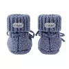 Lodger Slipper Merino Wool kūdikių šlepetės, Storm, 0-6 mėn.
