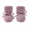 Lodger Slipper merino vilnos kūdikių šlepetės, rausvos, 0-6 mėn.