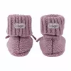 Lodger Slipper merino vilnos kūdikių šlepetės, rausvos, 0-6 mėn.