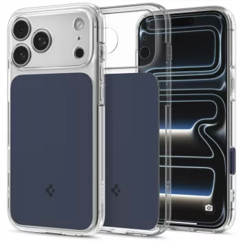 SPIGEN Ultra Hybrid T MagSafe dėklas iPhone 17 Pro Max / 18 Pro Max, matinė mėlyna