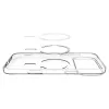 SPIGEN Liquid Crystal MagSafe iPhone 17 Pro Max / 18 Pro Max dėklas Clear/White