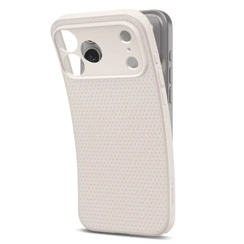 Spigen Liquid Air dėklas iPhone 17 Pro / 18 Pro - Natural Titanium