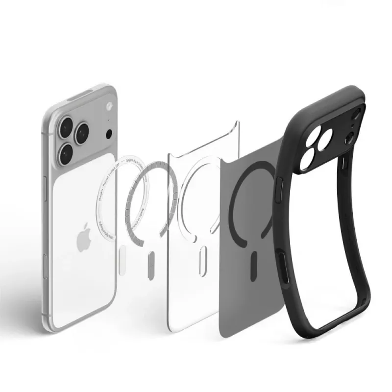 SPIGEN Ultra Hybrid MagSafe iPhone 17 Pro / 18 Pro Frost Black