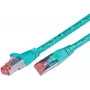 Wirewin S/FTP CAT6 0,25 m tinklo kabelis, turkio spalvos (PKW-PIMF-KAT6 0.25 TK)