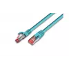 Wirewin S/FTP CAT6 0,25 m tinklo kabelis, turkio spalvos (PKW-PIMF-KAT6 0.25 TK)