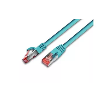 Wirewin S/FTP CAT6 0,25 m tinklo kabelis, turkio spalvos (PKW-PIMF-KAT6 0.25 TK)