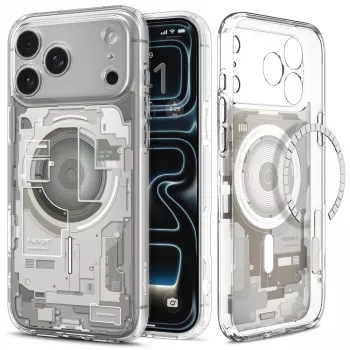 SPIGEN Ultra Hybrid MagSafe iPhone 17 Pro / 18 Pro Zero One Natural Titanium