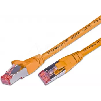 Wirewin S/FTP CAT6 0,5 m tinklo kabelis, oranžinis (PKW-PIMF-KAT6 0.5 OR)