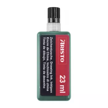 ARISTO piešimo rašalas žalias 23 ml, 1 buteliukas (AR64807)