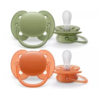 Philips Avent Ultra Soft žindukas Neutral 18M+ (2 vnt.)