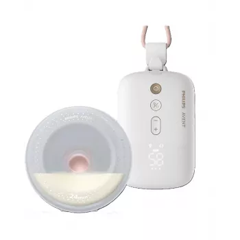 Philips Avent Rankų laisvumo vienkartinis elektrinis krūtų siurblys SCF531/11