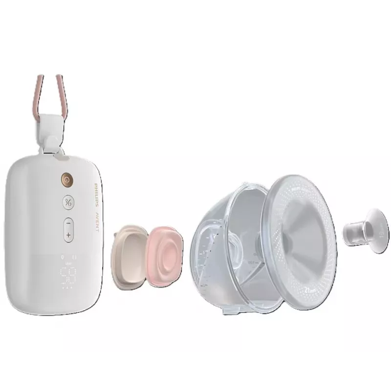 Philips Avent Rankų laisvumo vienkartinis elektrinis krūtų siurblys SCF531/11