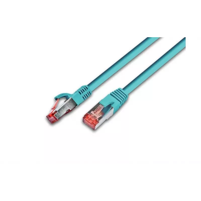 Wirewin Cat6 S/FTP tinklo kabelis 3m turkio spalvos RJ45 (PKW-PIMF-KAT6 3.0 TK)