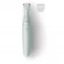PHILIPS Essential Bikini šukuosenos trimmeris BRT398/15, saugus skutimas jautrioms zonoms, šlapias ir sausas, 3 ilgio nustatymai, maitinamas baterija, baltas su rožiniais akcentais