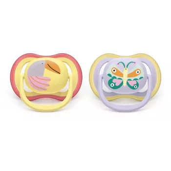 Philips Avent Ultra Air žindukas 0-6 mėn., 2 vnt., mėlyna ir žalia