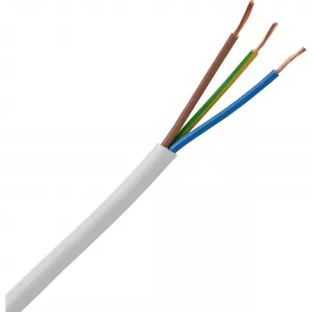 HEINRICH KOPP H05VV5-F 3G1.5 mm² baltas lankstus PVC alyvai atsparus kabelis 10 m 151810842