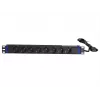 DSIT 19 colių 8 lizdų stelažo PDU su C14 kištuku ir įžeminimo kontaktu (DS-8PDU-C14-PE)