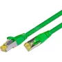 Wirewin Cat.6a S/FTP tinklo kabelis, RJ45, 0,25 m, žalias PKW-PIMF-KAT6A 0.25 GN