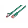 Wirewin Cat.6a S/FTP tinklo kabelis, RJ45, 0,25 m, žalias PKW-PIMF-KAT6A 0.25 GN