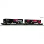 Roco 6600170 DC TX Logistik Sgns platforminis vagonas H0