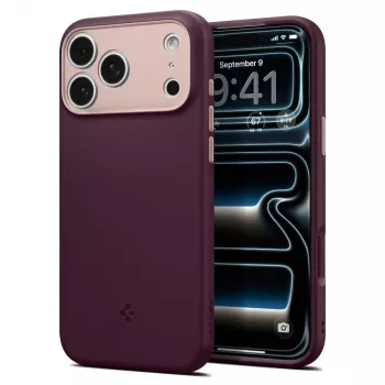 Spigen Nano Pop Mag MagSafe dėklas iPhone 18 Pro Max / 17 Pro Max - Burgundy Bean