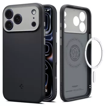 Spigen Nano Pop Mag MagSafe dėklas iPhone 18 Pro Max / 17 Pro Max - Black Sesame
